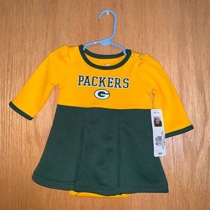 Green Bay Packers Baby Girl Dress